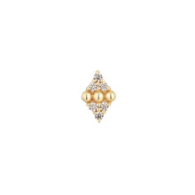  Buddha Jewelry Press Fit Lustre CZ Gold Piercing Jewelry > Press Fit Buddha Jewelry Yellow Gold  