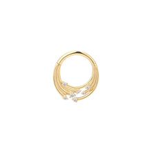  Buddha Jewelry Iconic CZ Clicker Gold Piercing Jewelry > Clicker Buddha Jewelry Yellow Gold 16g 5/16"