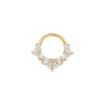  Buddha Jewelry Legacy Clicker CZ Gold Piercing Jewelry > Clicker Buddha Jewelry Yellow Gold  