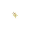 Buddha Jewelry Star Stuff Gold Press Fit with Diamond Piercing Jewelry > Press Fit Buddha Jewelry