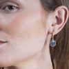 Jorge Revilla Geo Earrings Labradorite Gold Plated Earrings-Standard Jorge Revilla