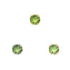 Buddha Jewelry Peekaboo Gold Press Fit with Peridot Piercing Jewelry > Press Fit Buddha Jewelry