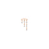 Buddha Jewelry And Beyond Press Fit with CZ Gold Piercing Jewelry > Press Fit Buddha Jewelry Rose Gold
