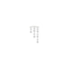 Buddha Jewelry And Beyond Press Fit with CZ Gold Piercing Jewelry > Press Fit Buddha Jewelry White Gold