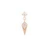 Buddha Jewelry Press Fit Artform CZ Gold Piercing Jewelry > Press Fit Buddha Jewelry Rose Gold