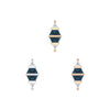Buddha Jewelry Bang Bang Press Fit with London Blue Topaz Gold Piercing Jewelry > Press Fit Buddha Jewelry