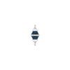 Buddha Jewelry Bang Bang Press Fit with London Blue Topaz Gold Piercing Jewelry > Press Fit Buddha Jewelry White Gold