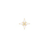Buddha Jewelry Biarritz Press Fit with Mother of Pearl Gold Piercing Jewelry > Press Fit Buddha Jewelry Yellow Gold