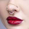 Buddha Jewelry Dystrikt Press Fit with London Blue Topaz Gold Piercing Jewelry > Press Fit Buddha Jewelry