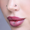 Buddha Jewelry Bang Bang Press Fit with London Blue Topaz Gold Piercing Jewelry > Press Fit Buddha Jewelry