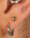 Buddha Jewelry Occasion Press Fit with London Blue Topaz Gold Piercing Jewelry > Press Fit Buddha Jewelry