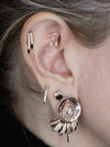 Buddha Jewelry Attention Everyone Press Fit with CZ Gold Piercing Jewelry > Press Fit Buddha Jewelry