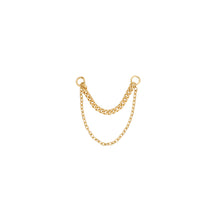  Buddha Jewelry Diamond Cut Side Chain Gold Piercing Jewelry > Chain Buddha Jewelry Yellow Gold  