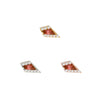 Buddha Jewelry Eminence Gold Press Fit with Garnet Piercing Jewelry > Press Fit Buddha Jewelry
