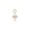 Buddha Jewelry Ethereal Charm CZ Gold Piercing Jewelry > Charm Buddha Jewelry Rose Gold  