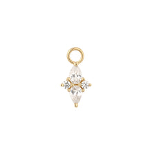  Buddha Jewelry Ethereal Charm CZ Gold Piercing Jewelry > Charm Buddha Jewelry Yellow Gold  