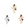 Buddha Jewelry Powerhouse Gold Press Fit with Enamel + CZ Piercing Jewelry > Press Fit Buddha Jewelry