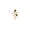 Buddha Jewelry Powerhouse Gold Press Fit with Enamel + CZ Piercing Jewelry > Press Fit Buddha Jewelry