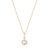 RION x Buddha Jewelry Manifest Rainbow Moonstone Necklace Gold Necklaces RION x Buddha Jewelry Rose Gold  