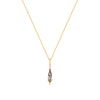 RION x Buddha Jewelry Access Gold Necklace with Tourmalated Quartz Necklaces RION x Buddha Jewelry