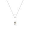 RION x Buddha Jewelry Access Gold Necklace with Tourmalated Quartz Necklaces RION x Buddha Jewelry