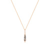 RION x Buddha Jewelry Access Gold Necklace with Tourmalated Quartz Necklaces RION x Buddha Jewelry
