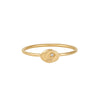 RION x Buddha Jewelry North Star Gold Finger Ring with Diamond Finger Rings RION x Buddha Jewelry