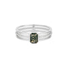 RION x Buddha Jewelry Discovery Gold Finger Ring with Moss Agate Finger Rings RION x Buddha Jewelry