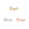 Buddha Jewelry Gaia Gold Press Fit with CZ Piercing Jewelry > Press Fit Buddha Jewelry