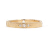Jennifer Dawes The Hewn Coded Band with Rose Cut Diamonds