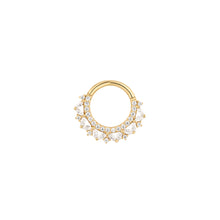  Buddha Jewelry Heartthrob CZ Clicker Gold Piercing Jewelry > Clicker Buddha Jewelry Yellow Gold 16g 5/16"
