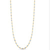 Tresor Rainbow Moonstone Oval Necklace Gold Necklaces Tresor
