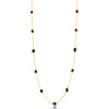 Tresor Multicolor Spinel Mixshape Necklace Gold Necklaces Tresor