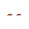 Buddha Jewelry Joia Gold Press Fit with Garnet Piercing Jewelry > Press Fit Buddha Jewelry