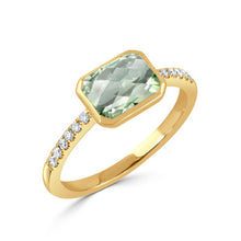  Doves by Doron Paloma Mint Mojito Diamond Ring Gold Finger Rings Doves By Doron Paloma Yellow Gold 6.5 