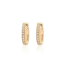  Liven Co. Extra Petite Diamond Huggies Earrings-Standard Liven Co.