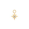 Buddha Jewelry Luminary Charm CZ Gold Piercing Jewelry > Charm Buddha Jewelry Yellow Gold  