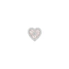 Buddha Jewelry Marbella Press Fit with Mother of Pearl Gold Piercing Jewelry > Press Fit Buddha Jewelry White Gold