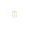 Buddha Jewelry Moving On Press Fit with CZ Gold Piercing Jewelry > Press Fit Buddha Jewelry Yellow Gold