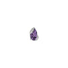 Buddha Jewelry Occasion Press Fit with Amethyst Gold Piercing Jewelry > Press Fit Buddha Jewelry White Gold