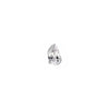 Buddha Jewelry Occasion Press Fit with CZ Gold Piercing Jewelry > Press Fit Buddha Jewelry White Gold