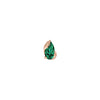 Buddha Jewelry Occasion Press Fit with Emerald (Lab Grown) Gold Piercing Jewelry > Press Fit Buddha Jewelry Rose Gold