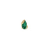 Buddha Jewelry Occasion Press Fit with Emerald (Lab Grown) Gold Piercing Jewelry > Press Fit Buddha Jewelry Yellow Gold