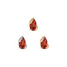 Buddha Jewelry Occasion Press Fit with Garnet Gold Piercing Jewelry > Press Fit Buddha Jewelry