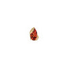 Buddha Jewelry Occasion Press Fit with Garnet Gold Piercing Jewelry > Press Fit Buddha Jewelry Yellow Gold