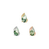 Buddha Jewelry Occasion Press Fit with Moss Agate Gold Piercing Jewelry > Press Fit Buddha Jewelry