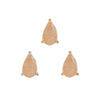 Buddha Jewelry Press Fit Prong Pear Sunstone Gold Piercing Jewelry > Press Fit Buddha Jewelry   
