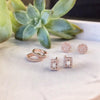 Liven Co. Extra Petite Diamond Huggies Earrings-Standard Liven Co.