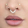 Buddha Jewelry High Tide Clicker with Mother of Pearl Gold Piercing Jewelry > Clicker Buddha Jewelry