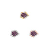 Buddha Jewelry Route Gold Press Fit with Amethyst Piercing Jewelry > Press Fit Buddha Jewelry